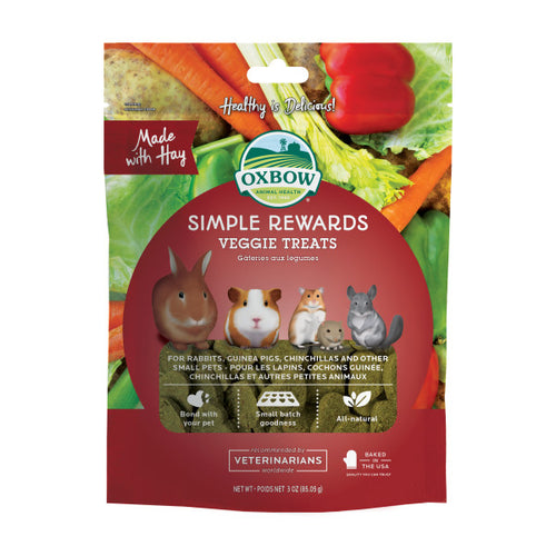 Oxbow Simple Rewards Veggie Treat 2 oz