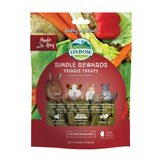 Oxbow Simple Rewards Veggie Treat 2 oz