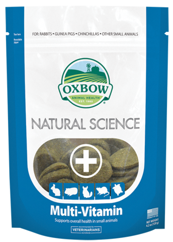 Oxbow Natural Science Multi-Vitamin 60 ct - Exotic Wings and Pet Things