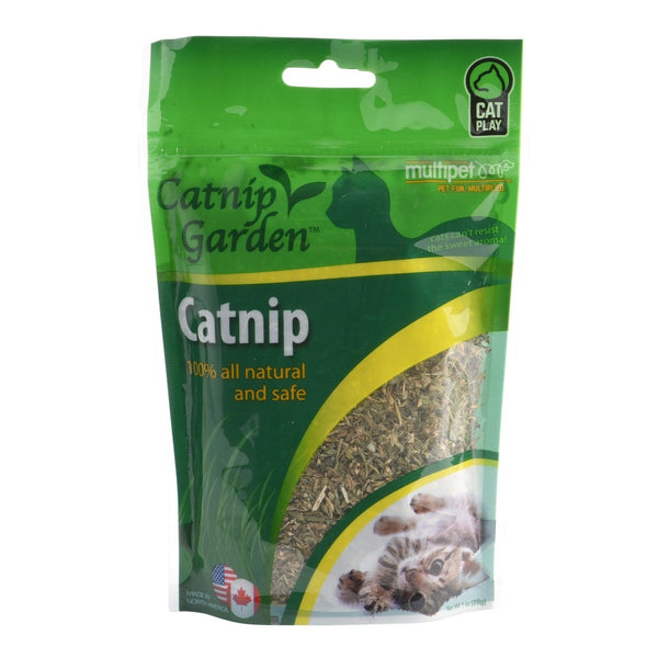 Multipet Catnip Garden 100% Natural & Safe Catnip - 1oz