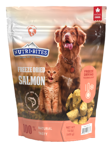 Freeze-Dried Salmon Dog & Cat Treats