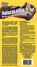 Pretty Pets Natural Gold Hi-Pro/Low-Carb Ferret Diet 3 lb
