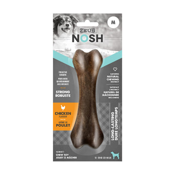 Zeus NOSH STRONG Chew Bone - Chicken Flavor - Exotic Wings and Pet Things