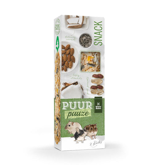 Witte Molen Puur Pauze Treat Sticks 2 Pack - Herb & Seed Flavours