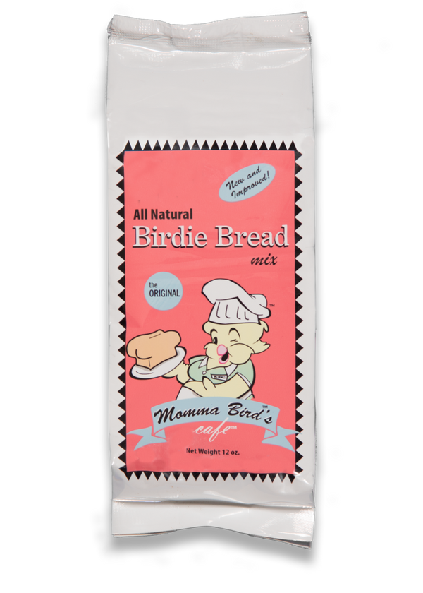 Momma Bird's Birdie Bread Original 13.5 oz - Exotic Wings and Pet Things