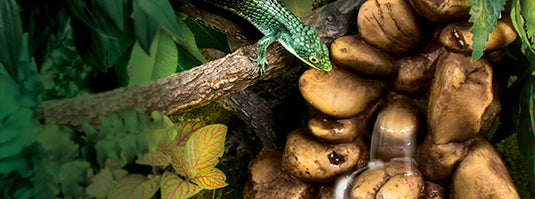 Exo Terra Reptile Pebble Waterfalls w/ Pump