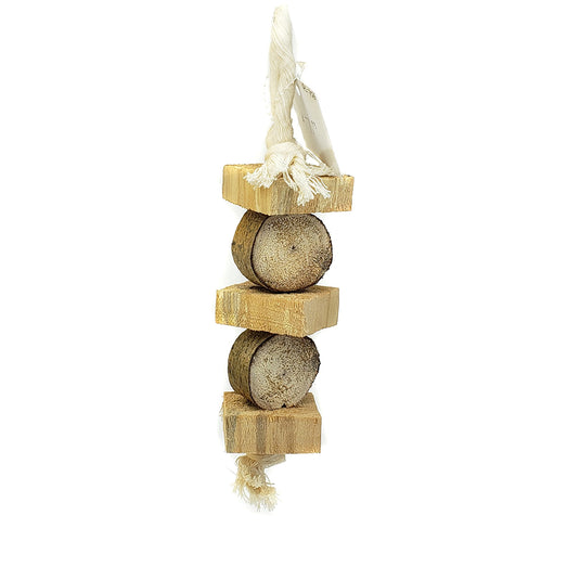 Softwood Chew Parrot Toy Various Sizes (SM-MED-LG) 🍁
