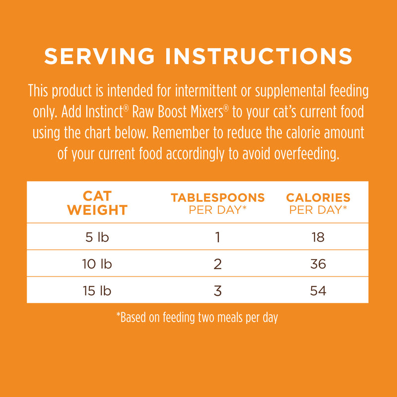 Instinct Raw Boost Digestive Health Cat Meal Mixer
