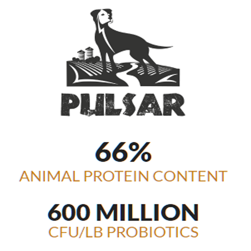 Pulsar Whole Grain Dry Dog Food - Pork