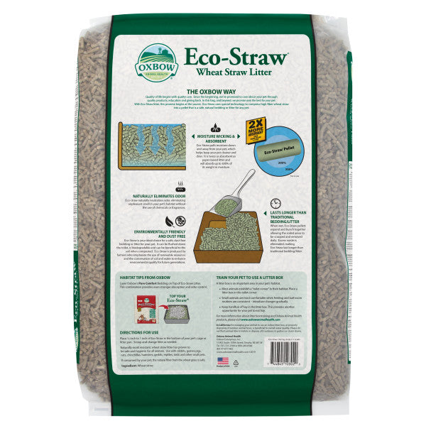 Oxbow Eco-Straw Bedding