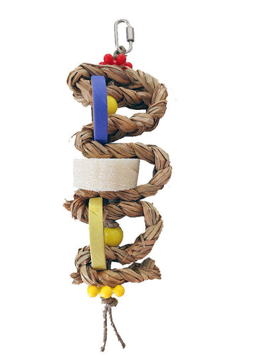Billy Bird Toys Seagrass Crunch Medium Parrot Shredding - 2047 🍁