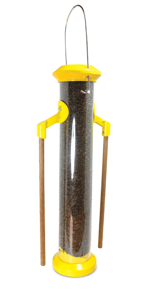 Pinebush 16" Wingfield Finch Feeder with Wood Perches - Exotic Wings and Pet Things