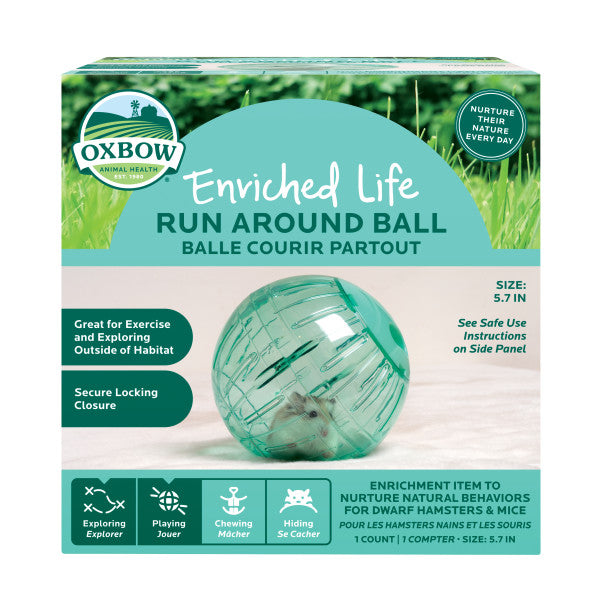 Oxbow Enriched Life Run Around Ball