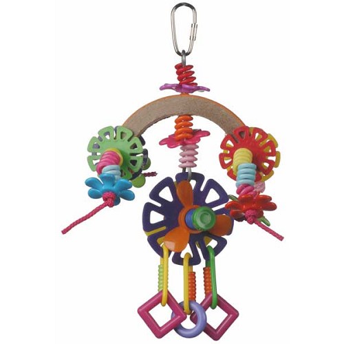 Spring Fling Small Parrot Enrichment Toy - PK2014