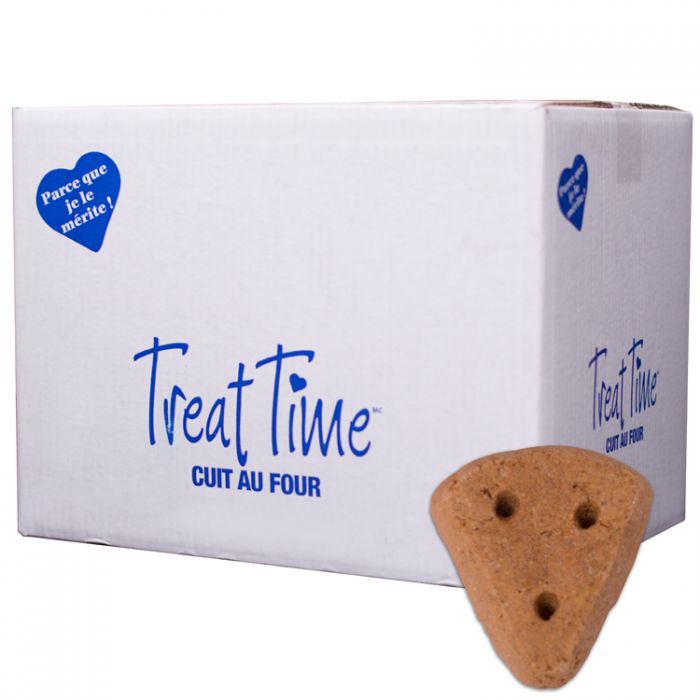 Treat Time! Zesty Cheese Dog Biscuits 20 lb Box