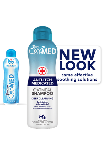 TropiClean Oxymed Anti-Itch Medicated Shampoo 20 oz - Exotic Wings and Pet Things