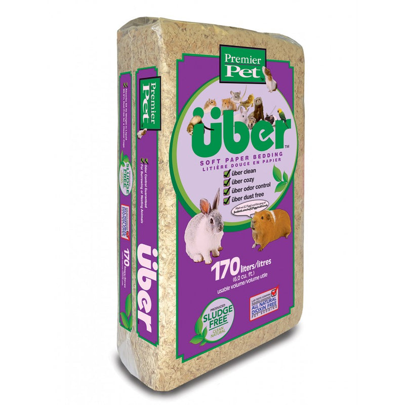 Premier Pet Uber Soft Paper Bedding Natural - Exotic Wings and Pet Things
