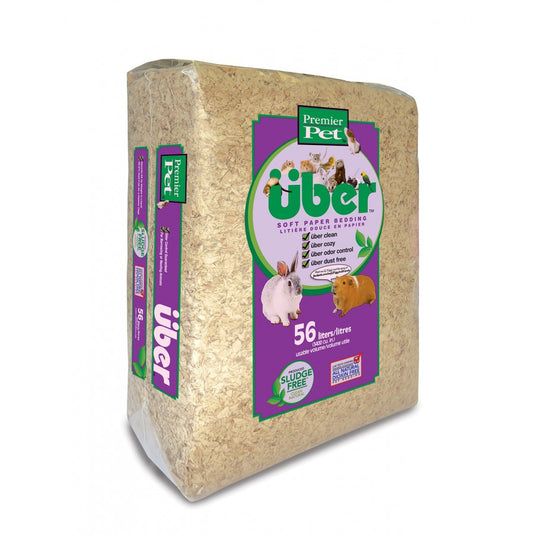 Premier Pet Uber Soft Paper Bedding Natural - Exotic Wings and Pet Things