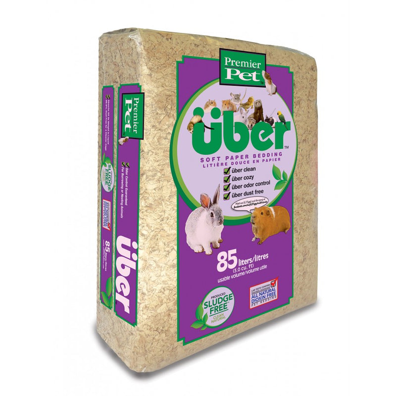 Premier Pet Uber Soft Paper Bedding Natural - Exotic Wings and Pet Things
