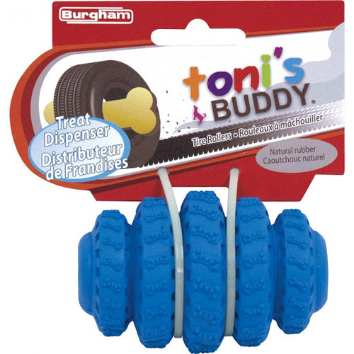 Toni's Buddy Tire Roller Treat Holder 4