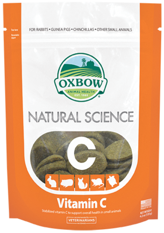 Load image into Gallery viewer, Oxbow Natural Science Vitamin C Supplement 60 ct - Exotic Wings and Pet Things
