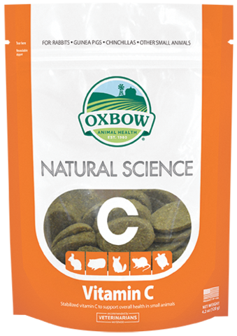 Oxbow Natural Science Vitamin C Supplement 60 ct - Exotic Wings and Pet Things