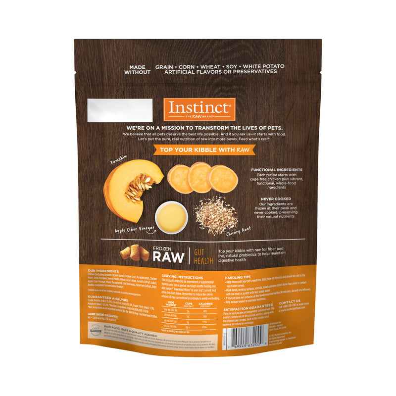 Instinct Raw Boost Frozen Gut Health Dog Mixers
