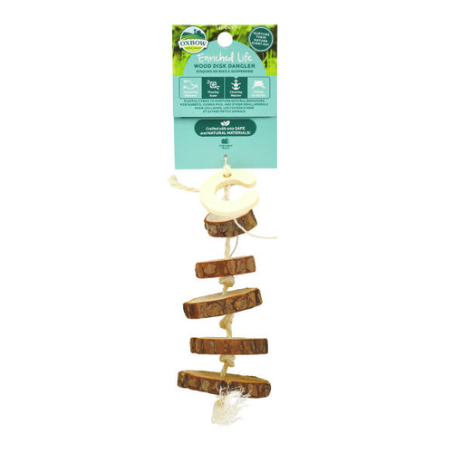 Oxbow Enriched Life Wood Disk Dangler