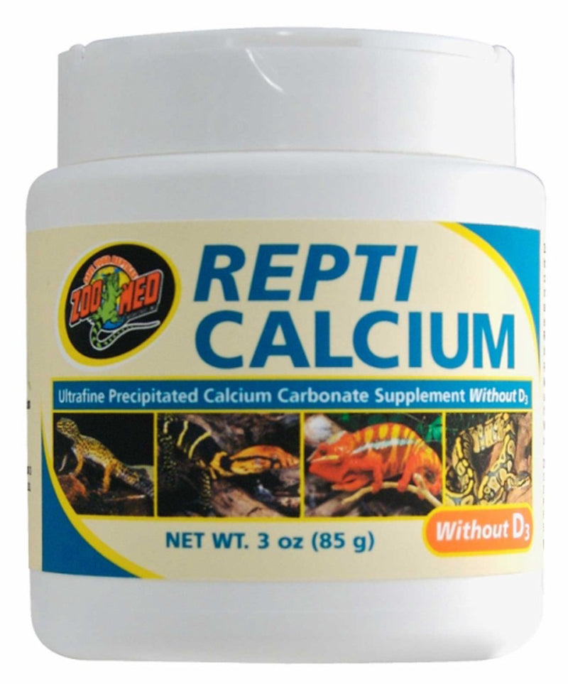 Zoo Med ReptiCalcium Without D3 - Exotic Wings and Pet Things
