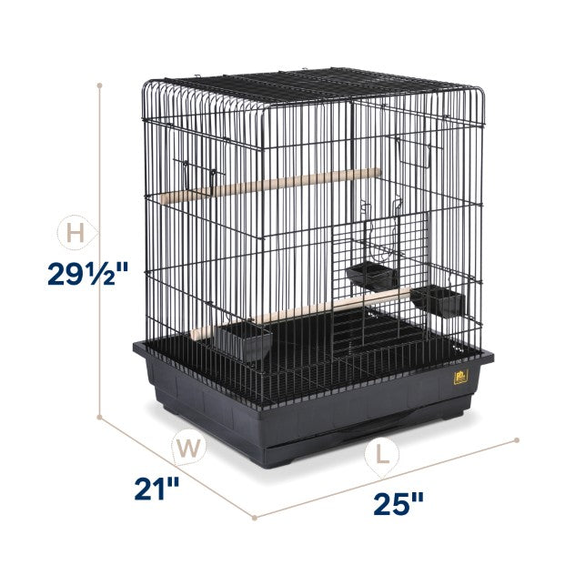 Prevue Hendryx Square Roof Parrot Cage - 25217
