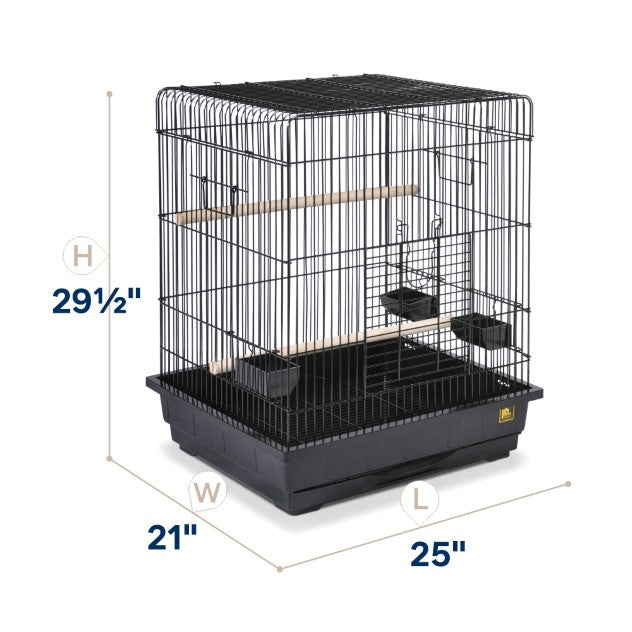 Prevue Hendryx Square Roof Parrot Cage - 25217
