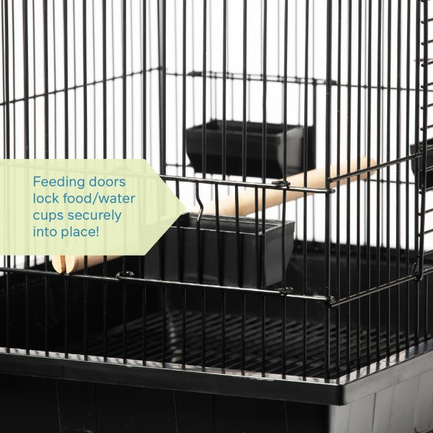 Prevue Hendryx Square Roof Parrot Cage - 25217
