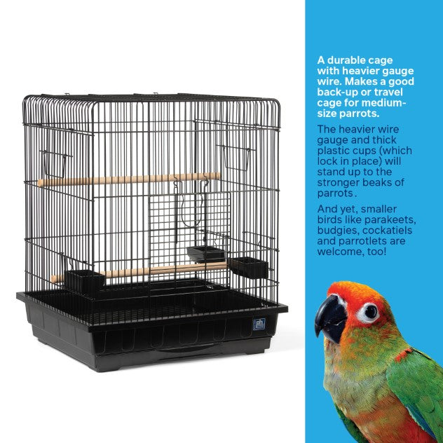 Prevue Hendryx Square Roof Parrot Cage - 25217
